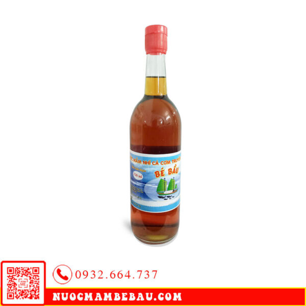 Chai nước mắm Bé Bầu Loại Thượng Hạng 2 750ml