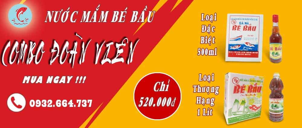 Combo Đoàn Viên Nước Mắm Bé Bầu