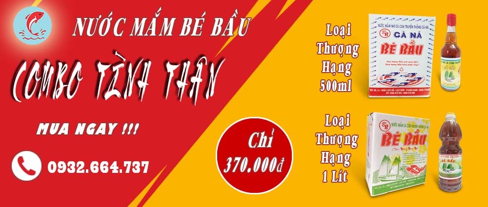 Combo Tình Thân Nước Mắm Bé Bầu