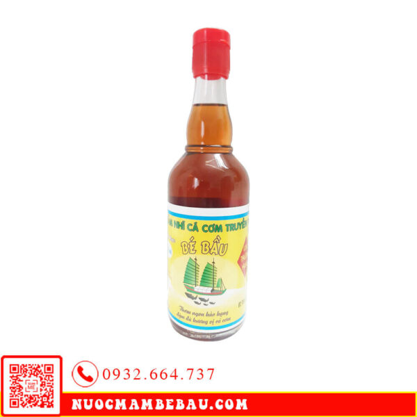 Chai nước mắm Bé Bầu Loại Thượng Hạng 500ml