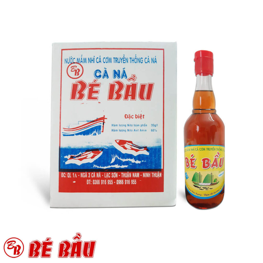 Nước Mắm Bé Bầu Loại Đặc Biệt 500ml (Thùng 6 Chai)