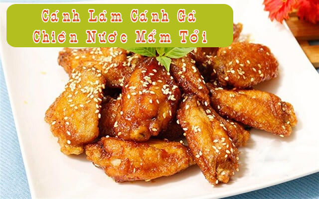 Cánh Gà Chiên Nước Mắm Tỏi