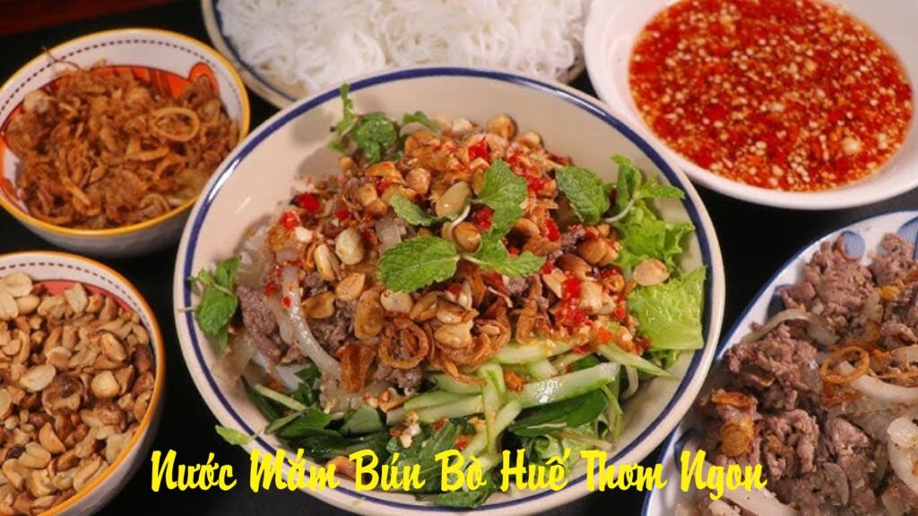 Nước Mắm Chấm Bún Bò Huế